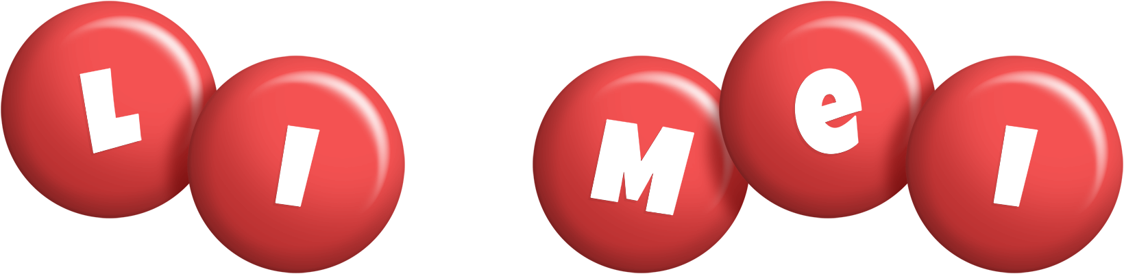 Li Mei candy-red logo